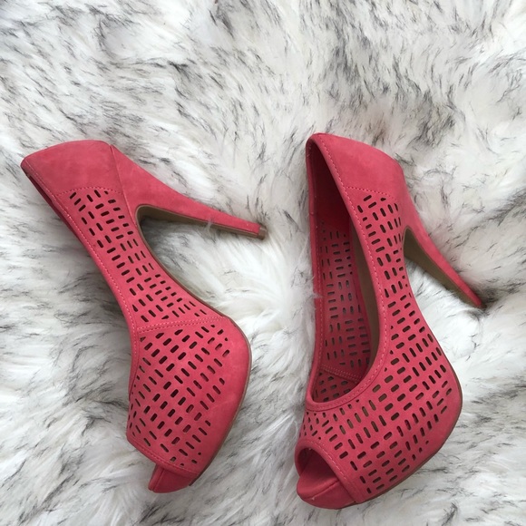 Apt 9 Coral Stilleto Heels - Picture 2 of 15